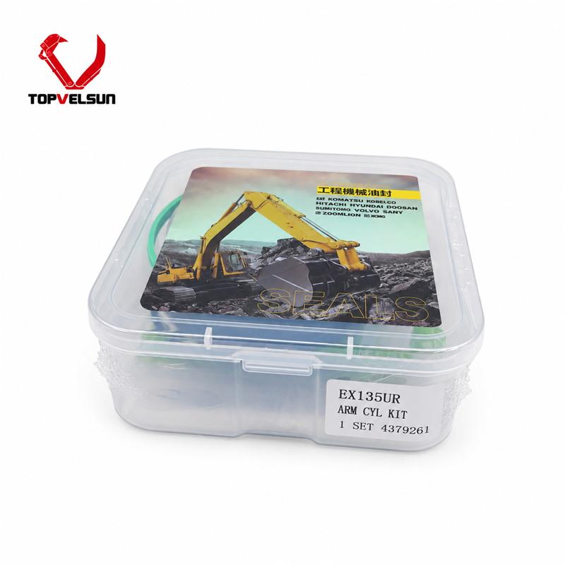 4379261 Arm Cylinder Seal Kit 75mm Rod 105mm Bore for Hitachi EX100-5 EX110-5 Excavator