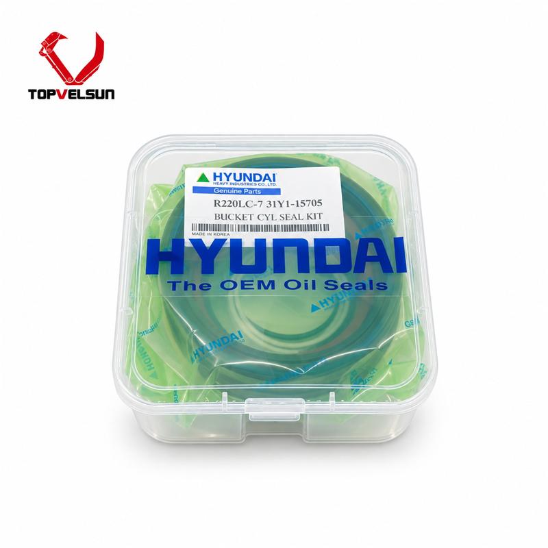 31Y1-15705 Bucket Cylinder Seal Kit 85mm Rod 125mm Bore for Hyundai R200W-7 R210LC-7